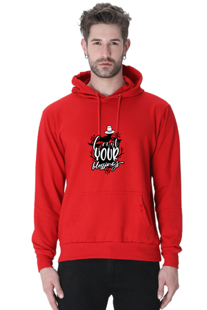 Count Your Blessings Motivational Unisex Hoodie