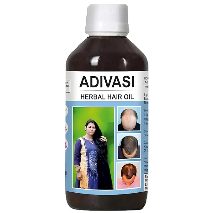 Adivasi Herbal Hair Oil For Faster Hair Growth (Pack of 1 - 100ml)