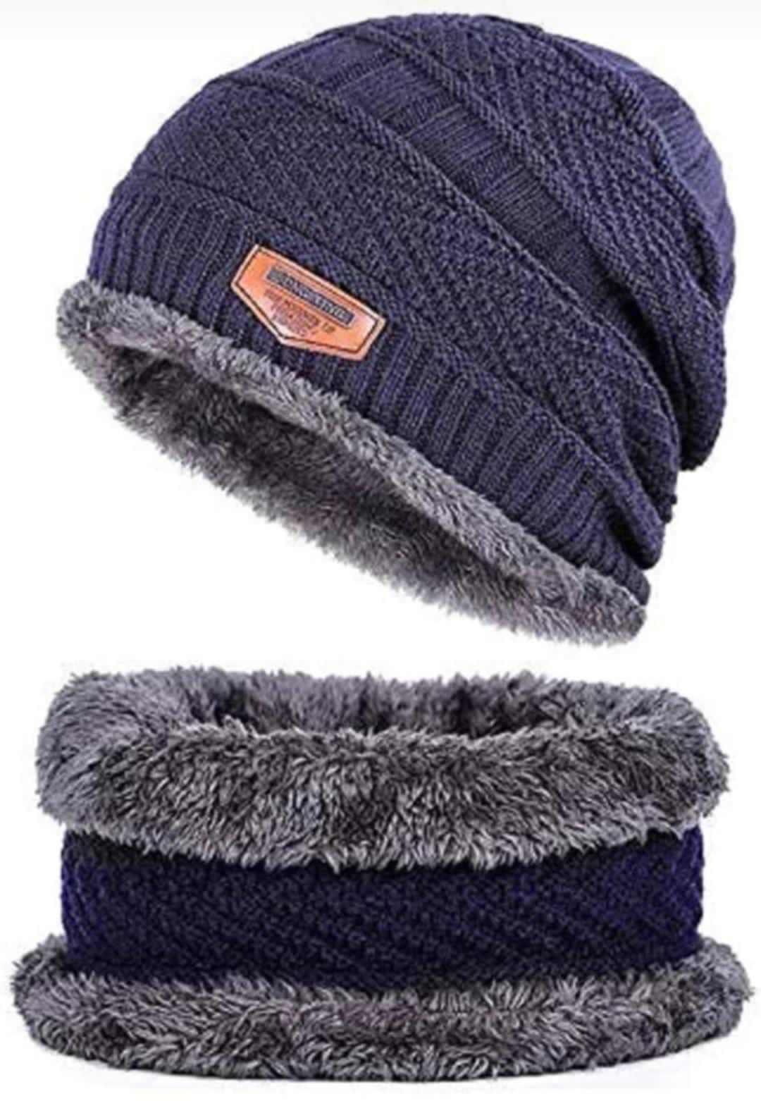 Winter Woolen Warm Beanie Knit